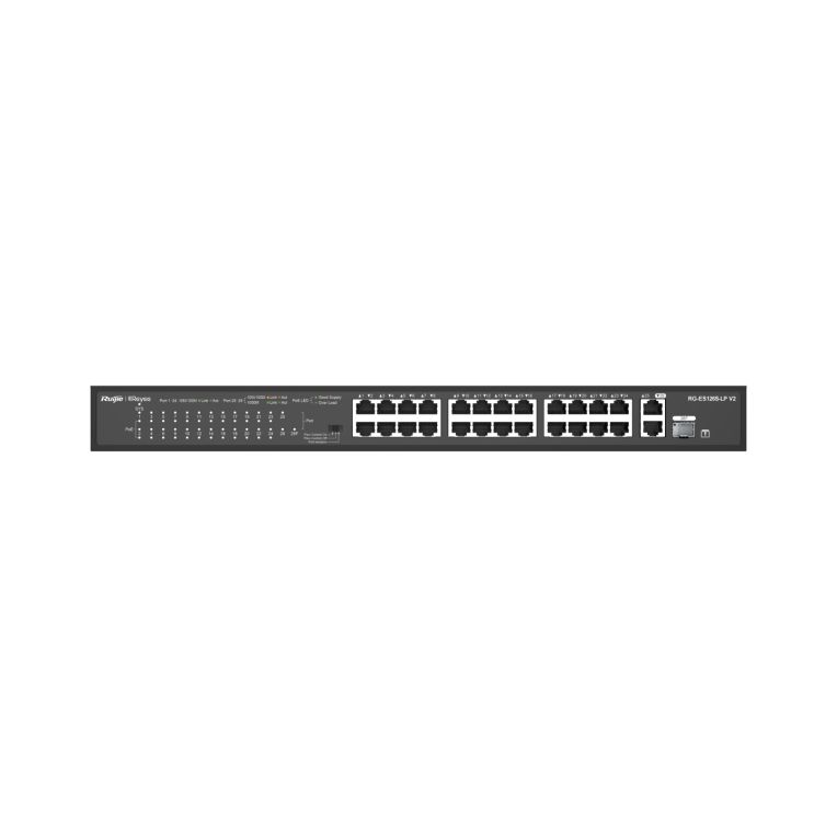 RUIJIE REYEE RG ES126S P V2 10100 24p GIGA 2p POE 370w