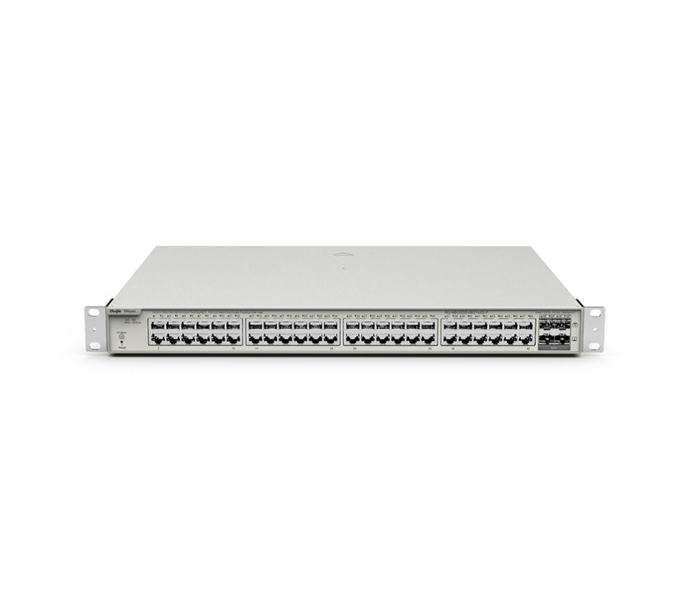 SWITCH RUIJIE REYEE RG NBS3200 48GT4XS P GIGALAN 48p SFP 4p L2 GESTIONABLE