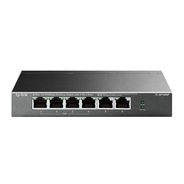 Switch Tp Link 6 Port 10100mbps 4 Port Poe