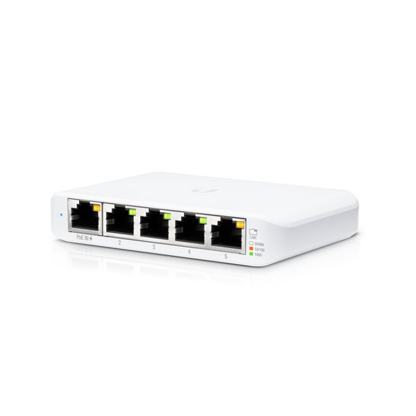 Switch Ubiquiti Usw Flex Mini Unifi Switch Flex Mini 5 Puertos Pack 3 Und