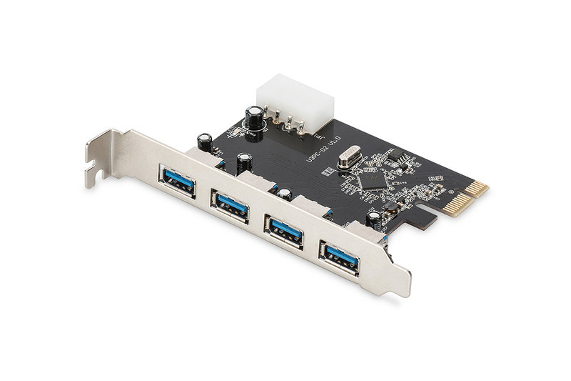 Tarjeta Expansion Digitus Pci Express 4x Usb 30 Puertos Af Externa