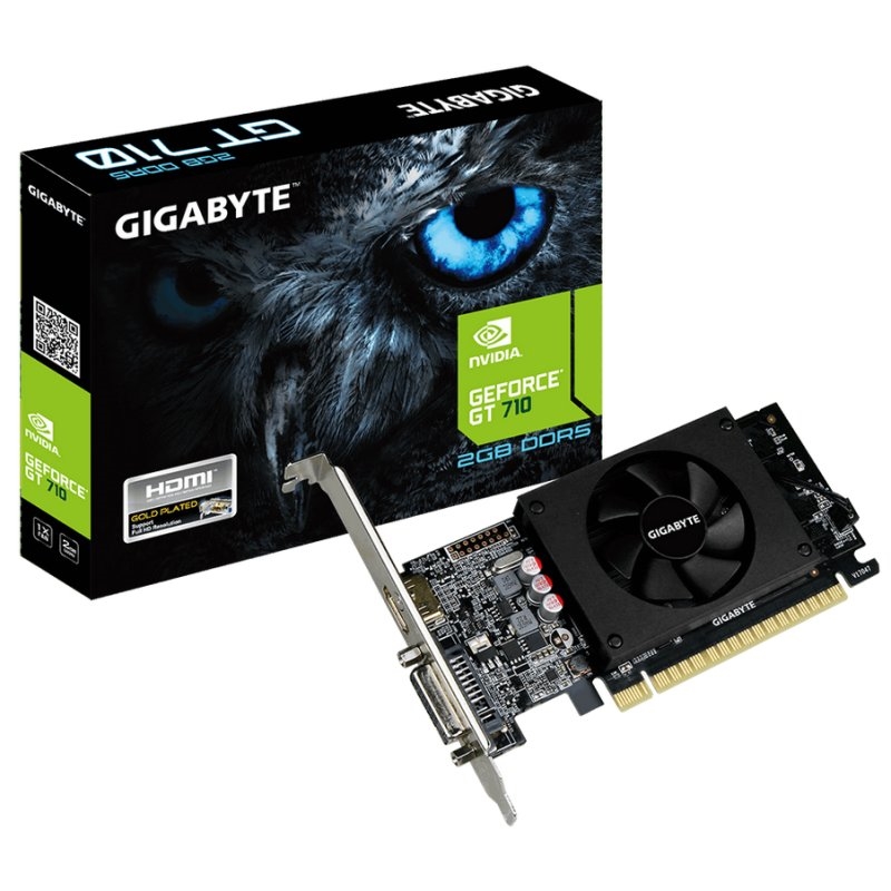 Tarjeta Grafica Gigabyte Gt 710 2gb Ddr5 Lp