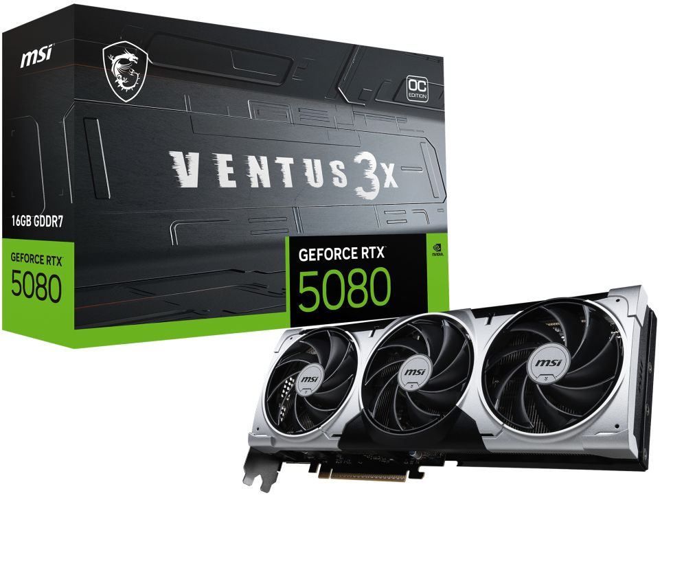 MSI RTX 5080 16G VENTUS 3X OC PLUS
