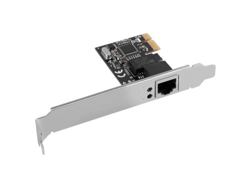 Tarjeta Red Lanberg Ethernet Rj45 Pci E 1 Puerto Gigabit Lp