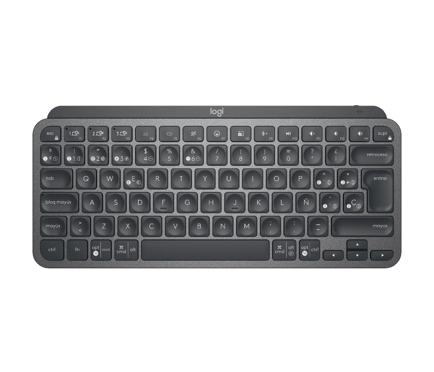 TECLADO LOGITECH MX KEYS MINI INALAMBRICO NEGRO