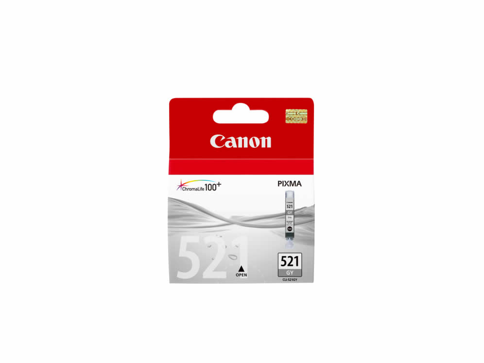 Tinta Canon Cli521 Gris