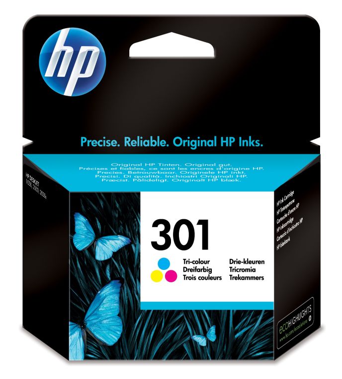 TINTA HP 301 TRICOLOR