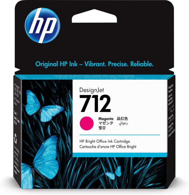 TINTA HP 712 MAGENTA