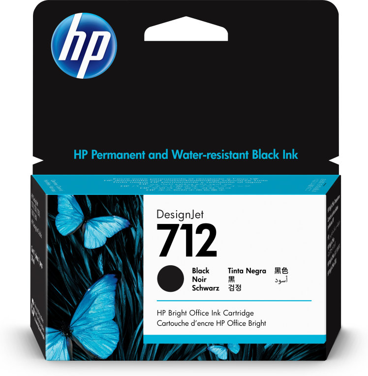 Tinta Hp 712 Negro