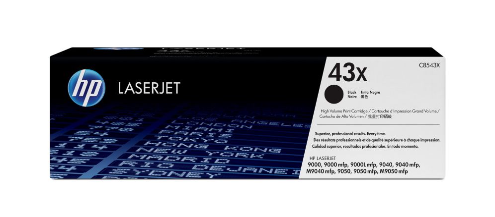 Toner Hp 43x Negro