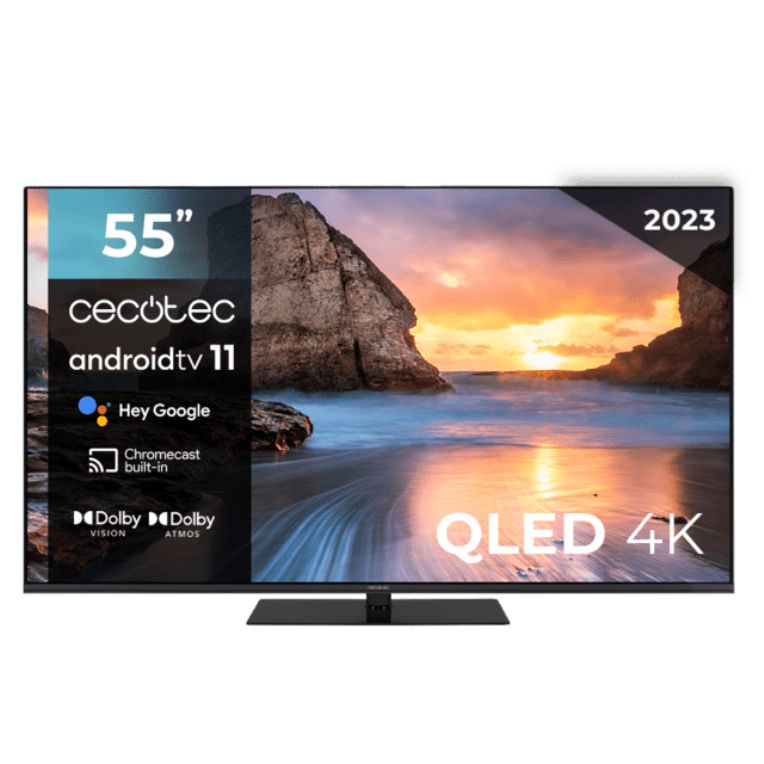 Tv Cecotec 55 Led 4k Uhd Frameless Subwoofer Androidtv 11 Vqu11055z