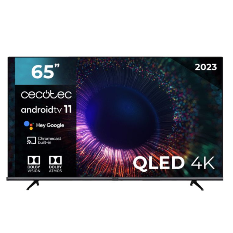 Tv Cecotec Android Tv V1 Qled 4k Series Vqu11065