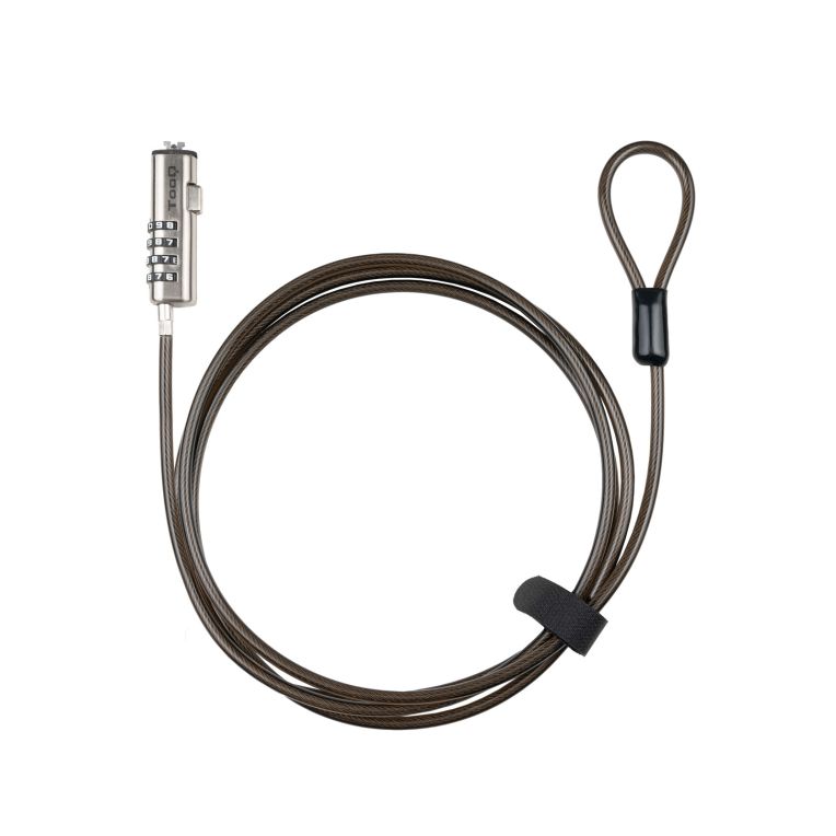 Tooq Cable seguridad T Nano con combinacion 15m