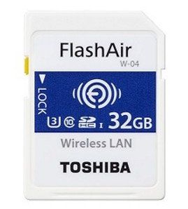 Toshiba Flashair W 04 32gb Sdhc Uhs I Clase 3