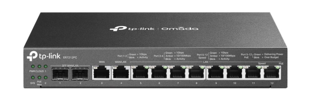 Tp Link Wireless Vpn Gigabit Router Omada Switch 8 Puertos Poe
