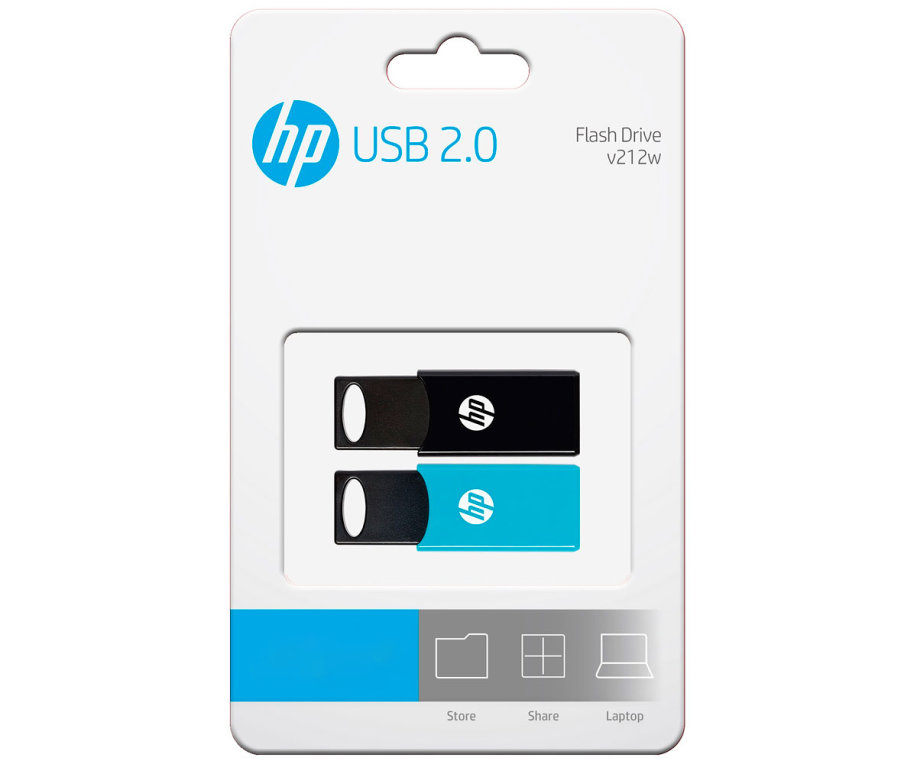 USB 2 0 HP 64GB X 2 TWIN