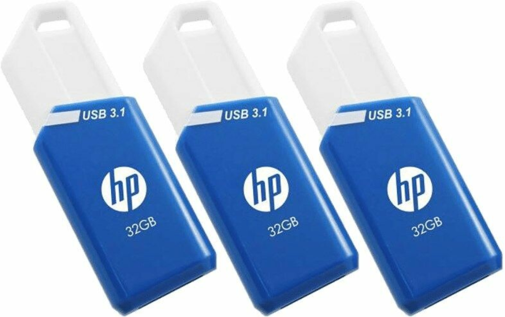 Usb 3 1 Hp 32gb X755w Pack De 3 Azul