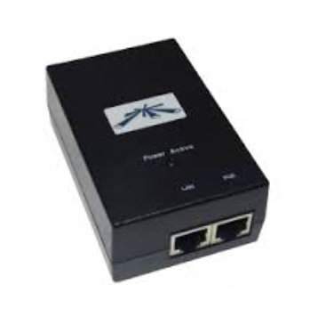 Ubiquiti Networks POE 24 24W Ethernet rapido 24V adaptador e inyector de PoE