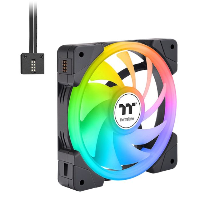 Ventilador Caja Thermaltake Swafan Ex14 Argb Pack 3uds