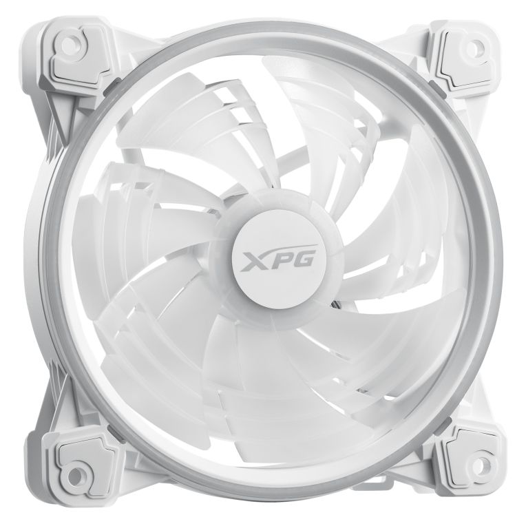 Ventilador Caja Xpg Hurricane120argbpwm Whcww