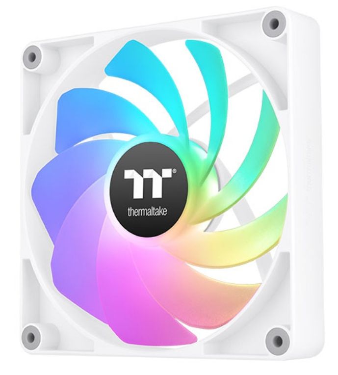 VENTILADOR INVERSO CAJA THERMALTAKE CT120 ARGB 2XVENT BLANCO