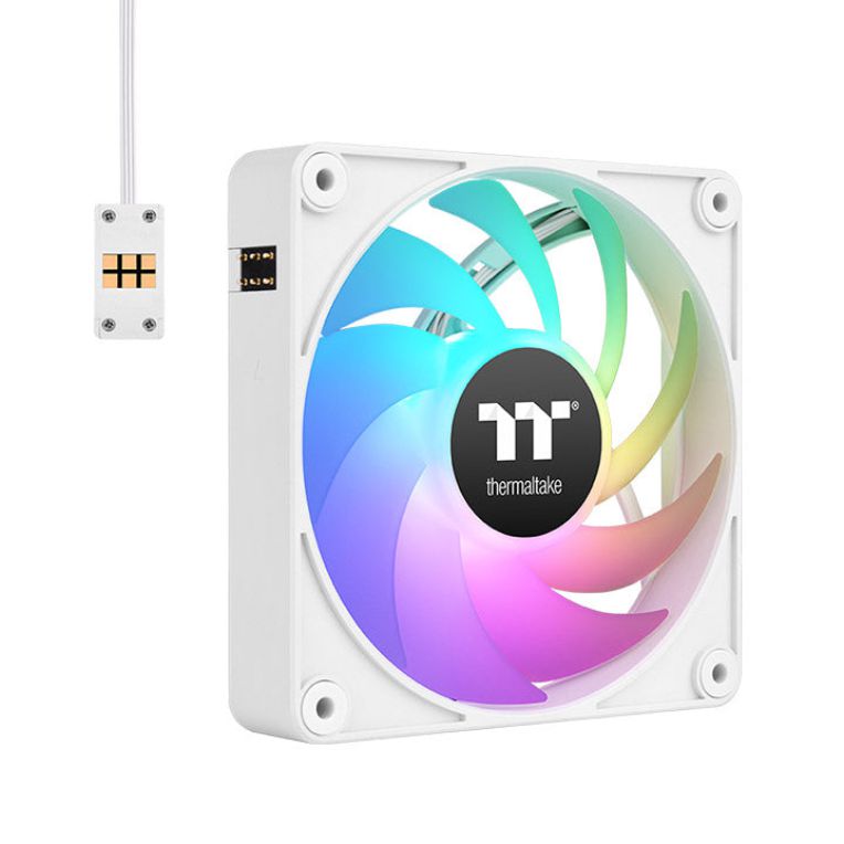 VENTILADOR MAGNETICO DE CAJA THERMALTAKE CT140 EX ARGB 3XVENT BLANCO