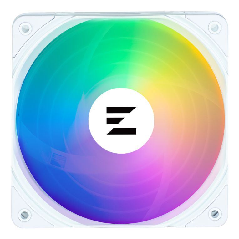 VENTILADOR ZALMAN ZM AF120 ARGB 1X VENT 120MM BLANCO