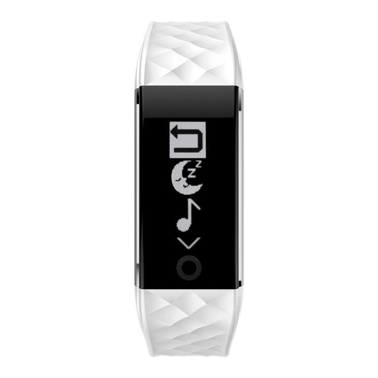 colorburst smartfit oled watch with gps trail tracker