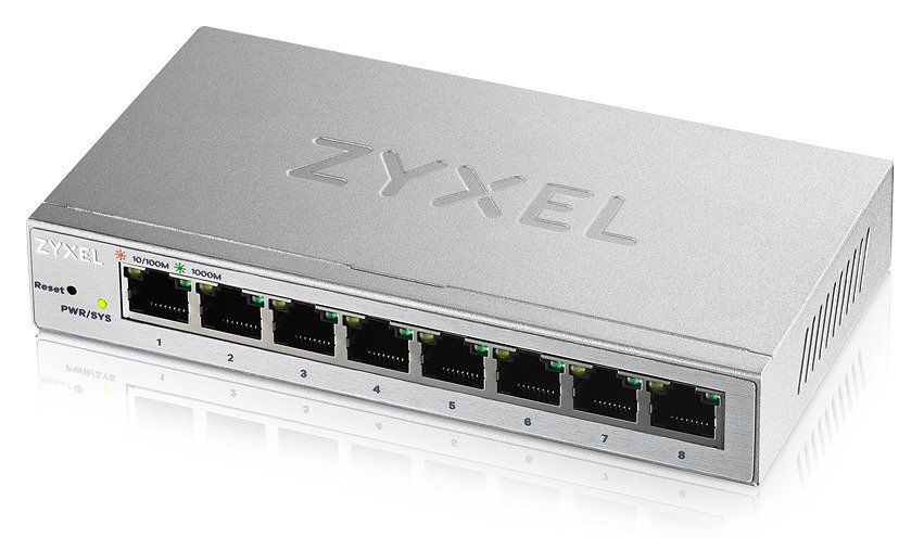 Zyxel Gs1200 8 Switch 8xgb Metal