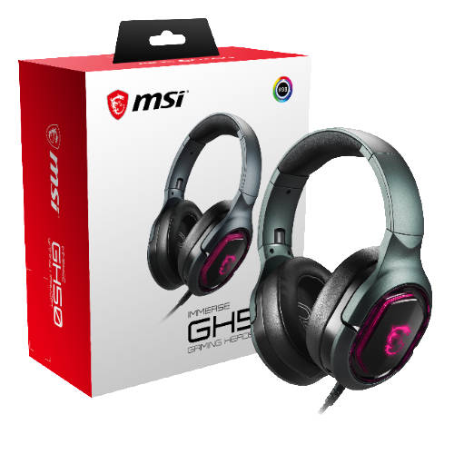 Auriculares Msi Immerse Gh50 Gaming Headset