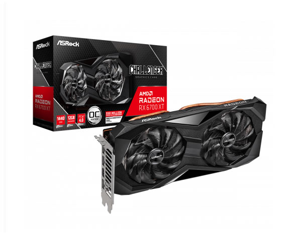 Asrock Challenger Radeon Rx 6700 Xt D 12