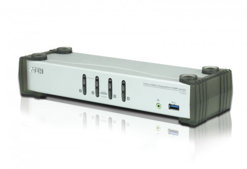 Aten CS1914 interruptor KVM Negro Gris