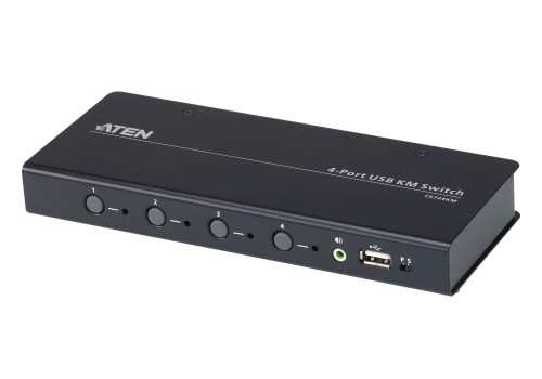 Aten Cs724km Interruptor Kvm Negro