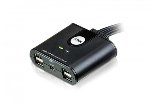 Aten Switch De Perifericos Usb 2 0 De 4