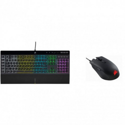 Bundle Corsair K55 Rgb Pro Harpoon Rgb P