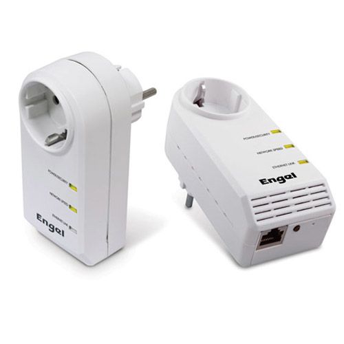 Engel Mini Powerline Ethernet Con Paso Ac