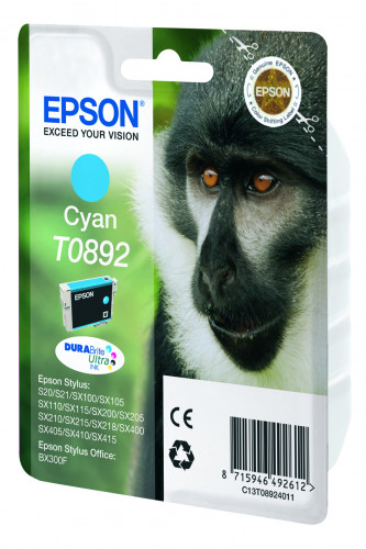 EPSON TINTA C13T08924011 CIAN STYLUS S2