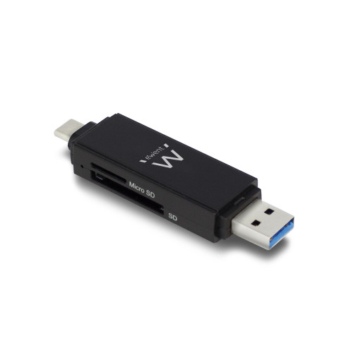 Ewent Lector De Tarjetas Usb 3 0 Tipo C Tipo A Ew1075