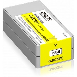 Epson Gjic5 Y Ink Cartridge For Colorwor