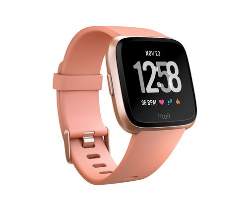 Fitbit Versa Smartwatch Melocoton Aluminio Oro Rosa