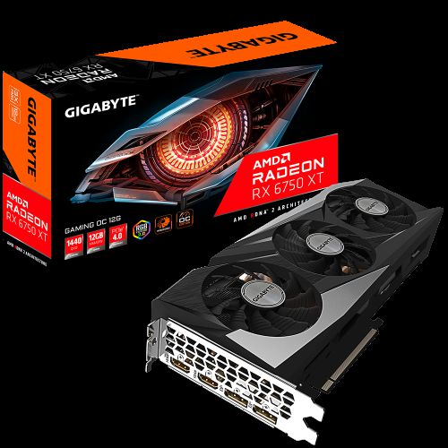 Gigabyte Radeon Rx 6750 Xt Gaming Oc 12