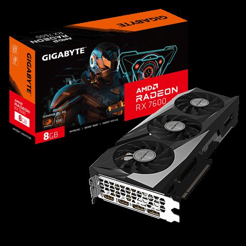 Gigabyte Radeon Rx 7600 Gaming Oc 8gb