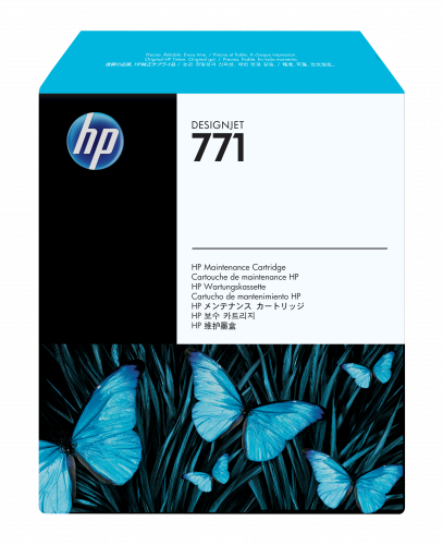 Hp Cartucho De Mantenimiento Designjet 771