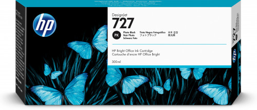 Hp Cartucho De Tinta Designjet 727 Negro Fotografico De 300 Ml