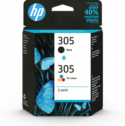 HP CARTUCHO 305 PACK 2 TRICOLOR