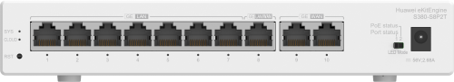 HUAWEI S380 S8P2T 2 GE WAN 8GE LAN POE