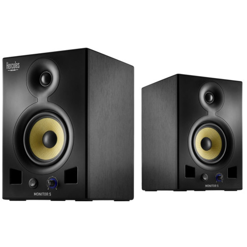 Hercules Monitor 5 De 2 vias Negro Alam