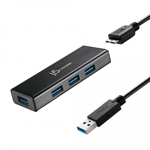 J5create Juh340 Mini Hub Usb 3 0 4 Puertos