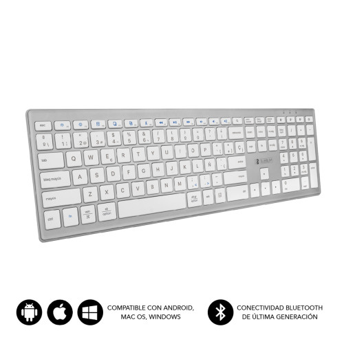 Keyboard Bluetooth Pure Extended Silver