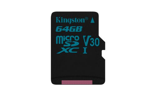Kingston Canvas Go 64gb Microsdxc 9045 U3 Uhs I V30 Single Pack